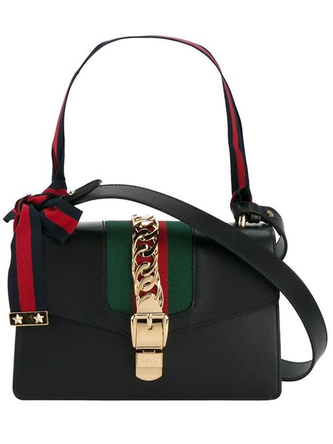 gucci sylvie bag ribbon|gucci sylvie bag medium.